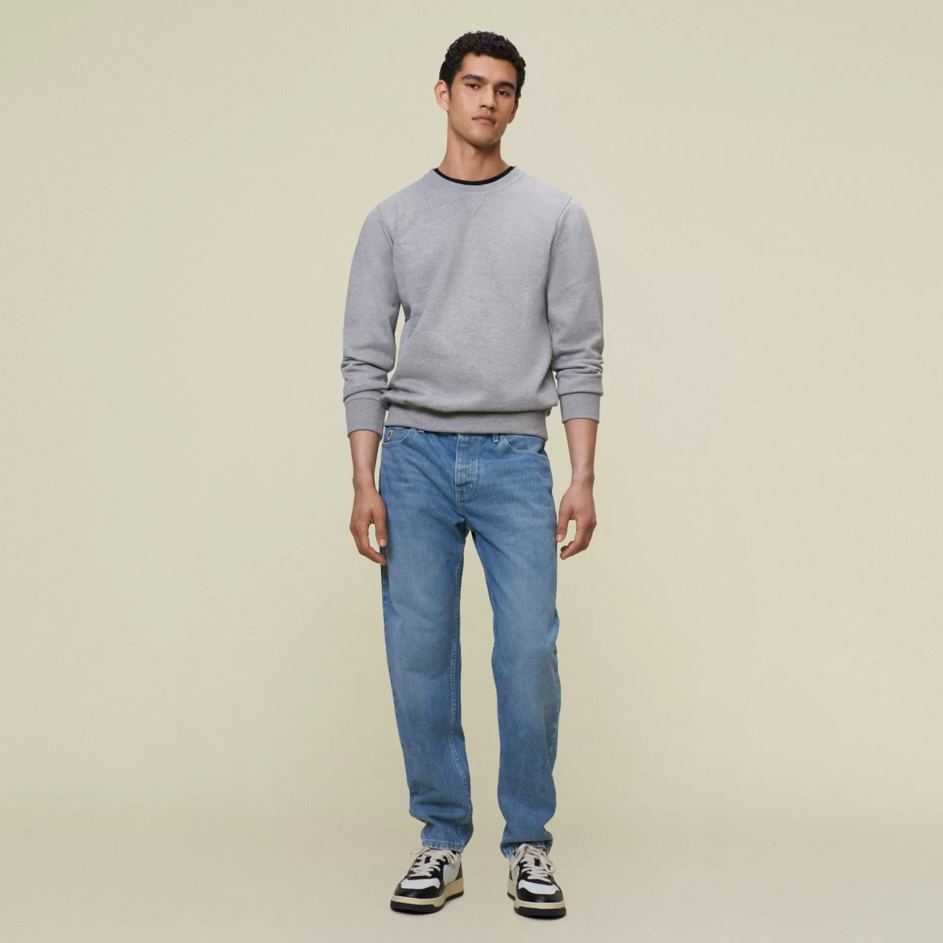 Online Lois Jeans Bruno-L Columbus Left - Relaxed Tapered Fit Light Blue