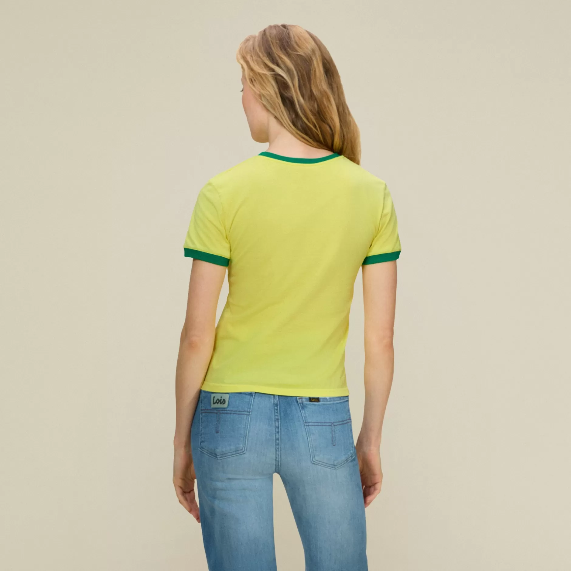 Cheap Lois Jeans Emma Brazilian Legend - Tee Yellow