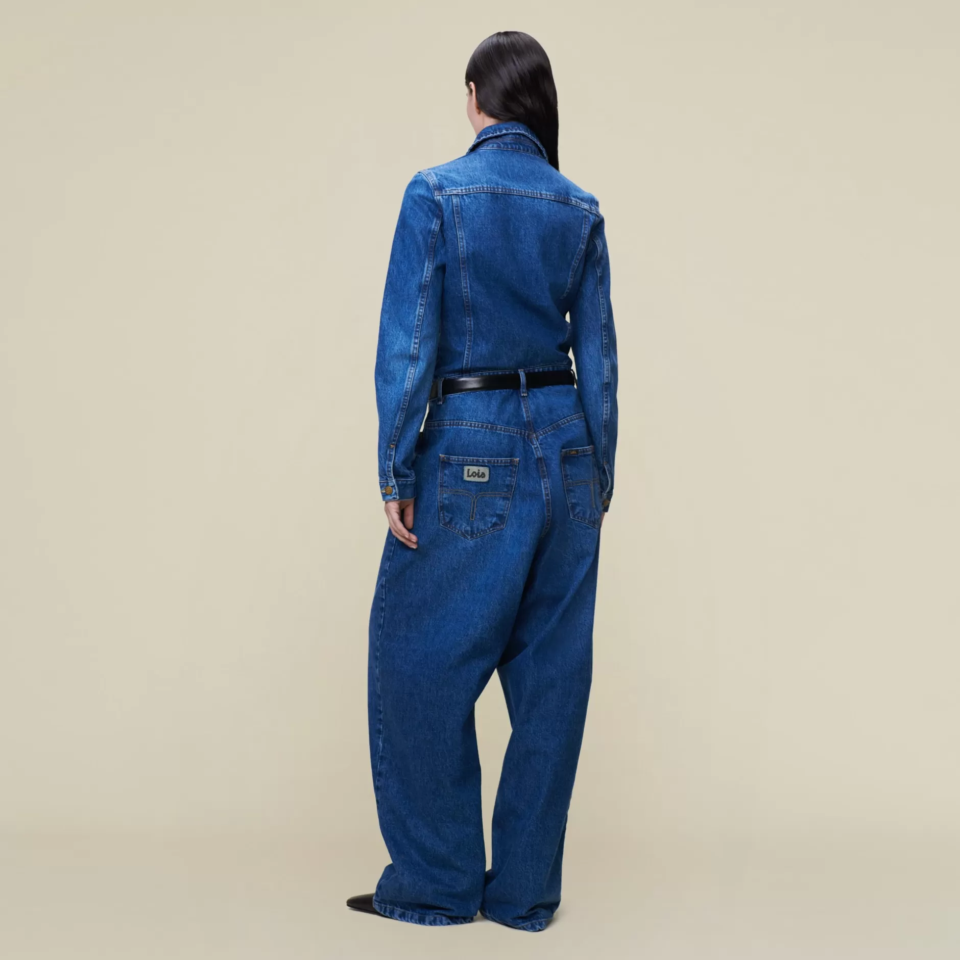 Discount Lois Jeans Etoile Jackson Dark - Jumpsuit Dark Blue