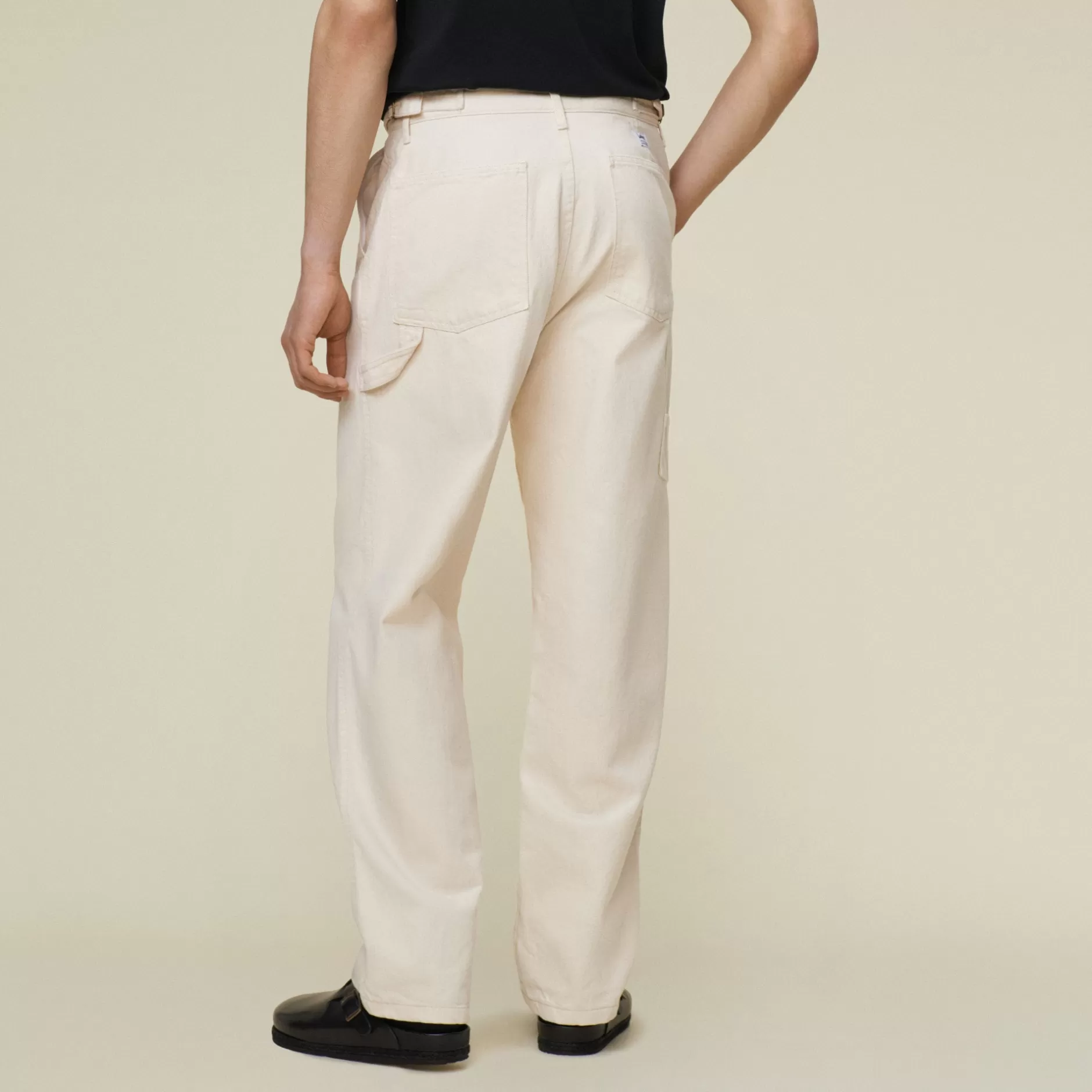 Sale Lois Jeans Ivy Pant Carpenter - Relaxed Fit Ecru